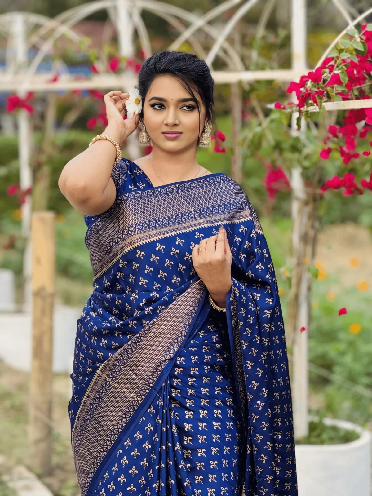 Japani Silk Sharee with Blouse Piece