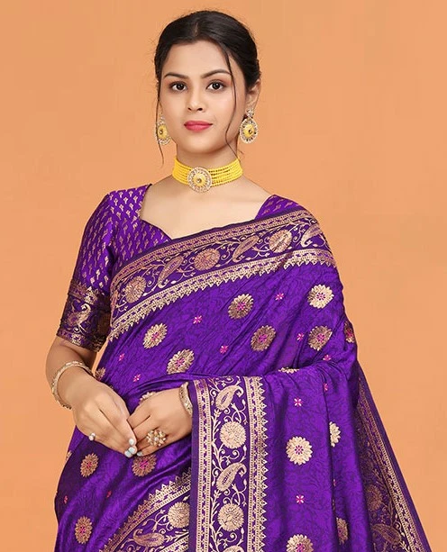 Japani Silk Sharee with Blouse Piece