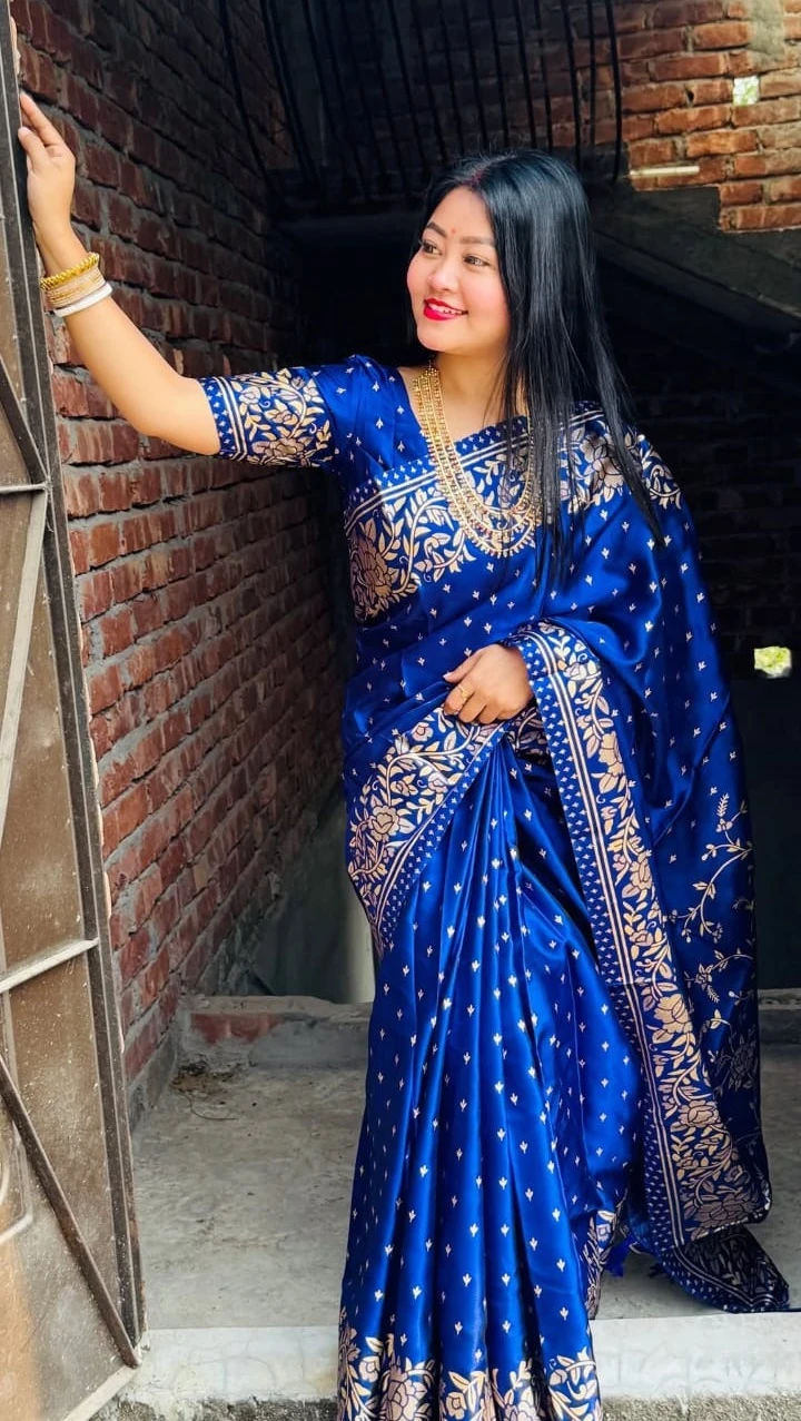 Japani Silk Sharee with Blouse Piece