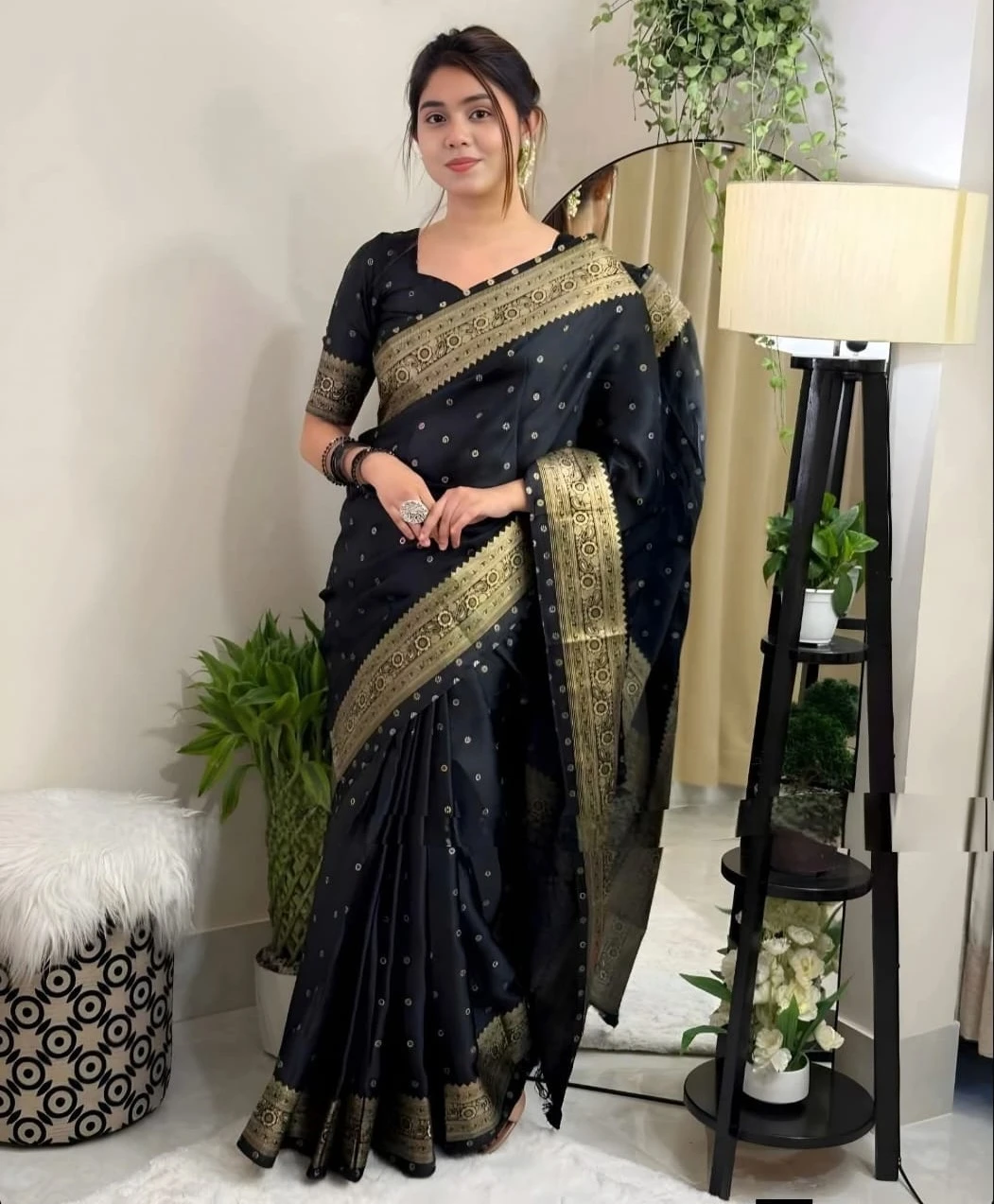 Japani Silk Sharee with Blouse Piece