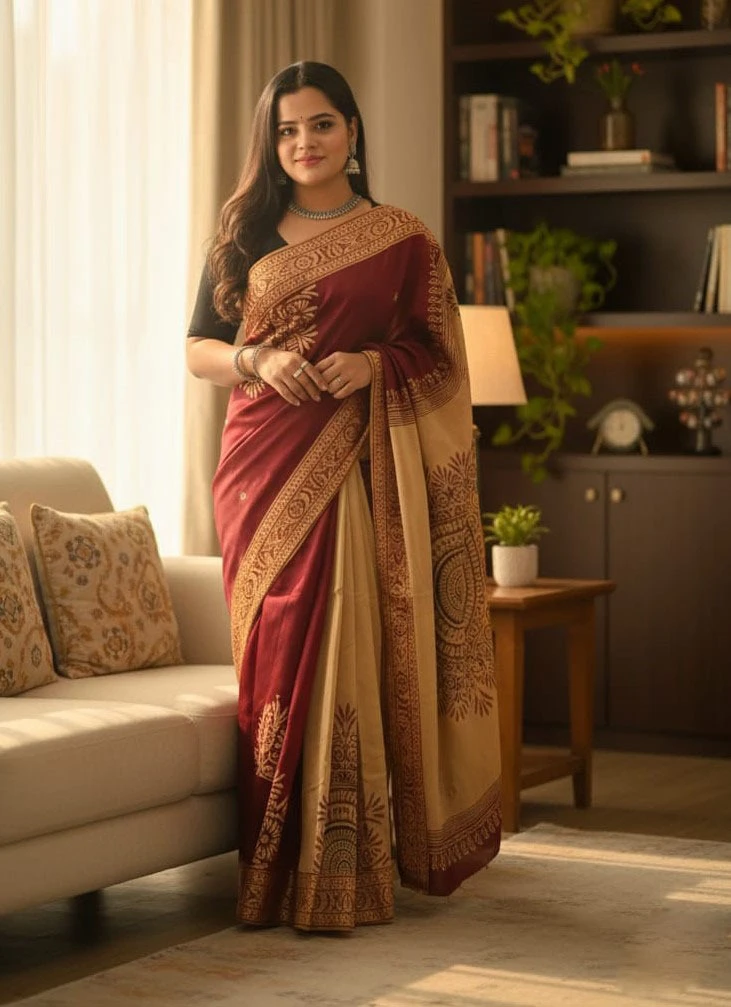 Premium Dhupiyan Silk Sharee