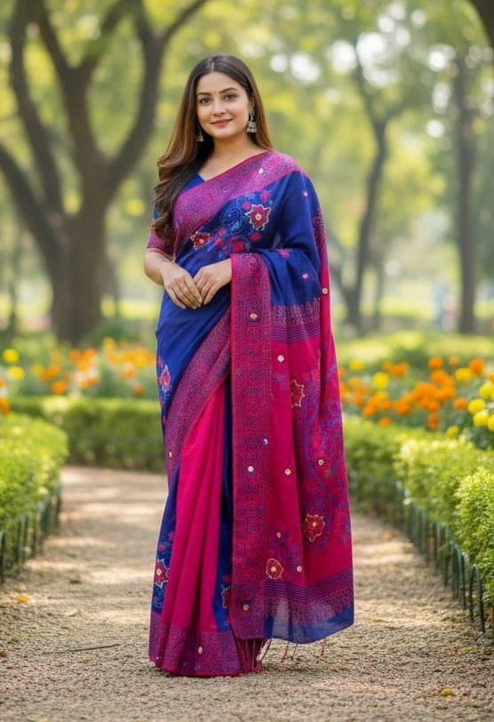 Premium Dhupiyan Silk Sharee