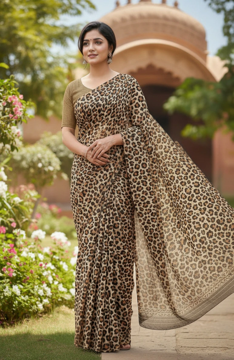 Classic Georgette Sharee