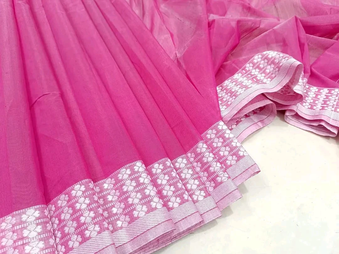 Nokshi pair saree with blause pcs