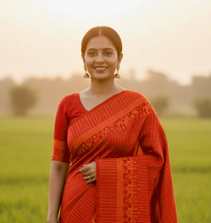 Cotton Sharee with Blouse Piece