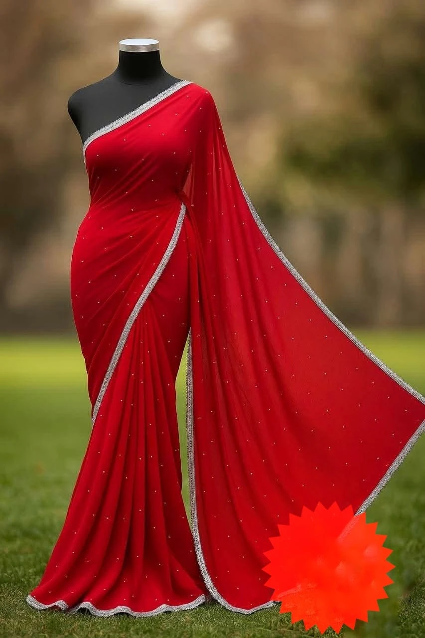 soft Georgette sharee