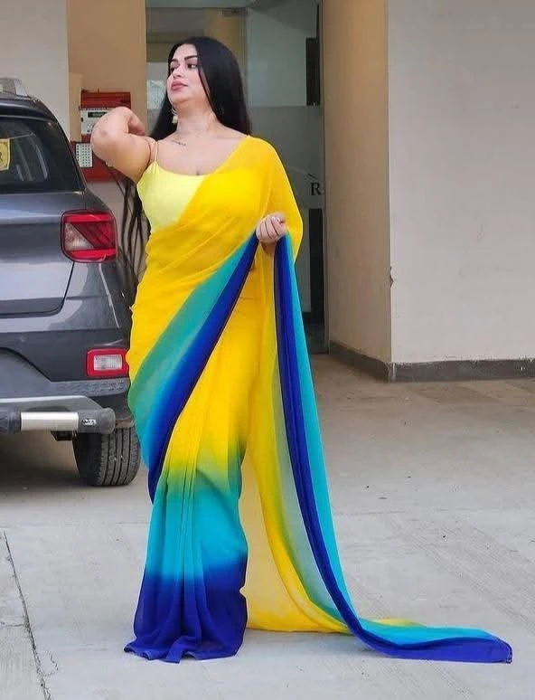 Rongdhonu Georgette sharee