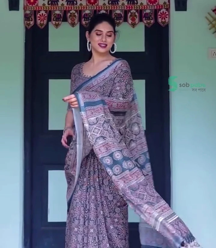 Chanduri Silk Sharee