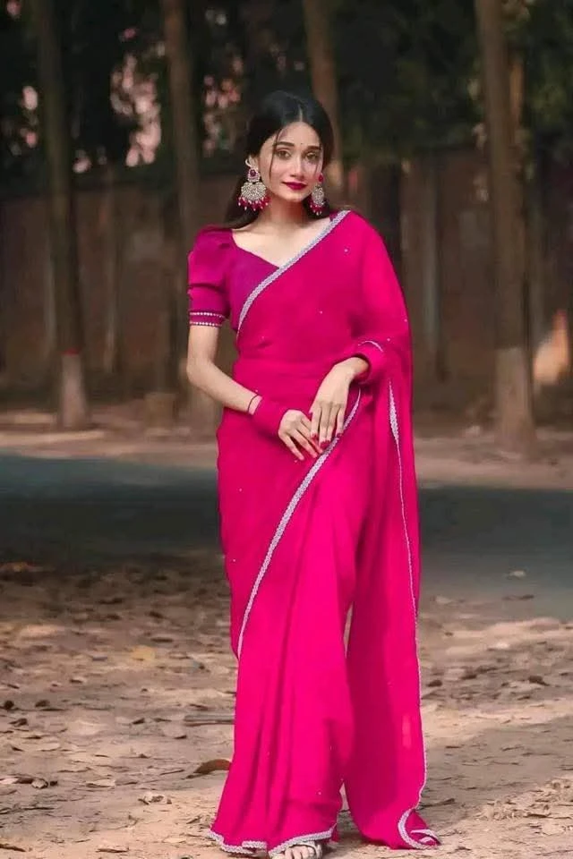 soft Georgette sharee