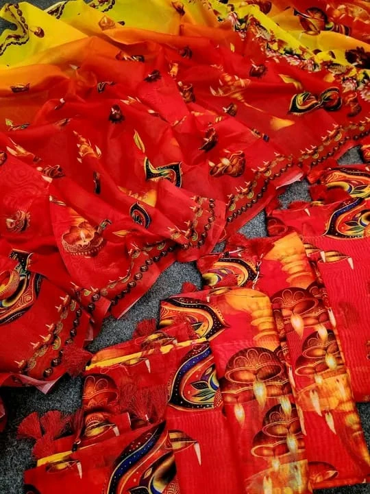 Chanderi silk sharee