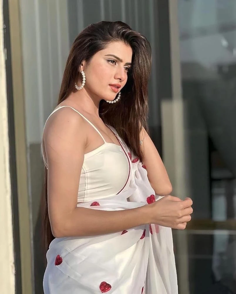 Premium Jorjet Embroidery Sharee