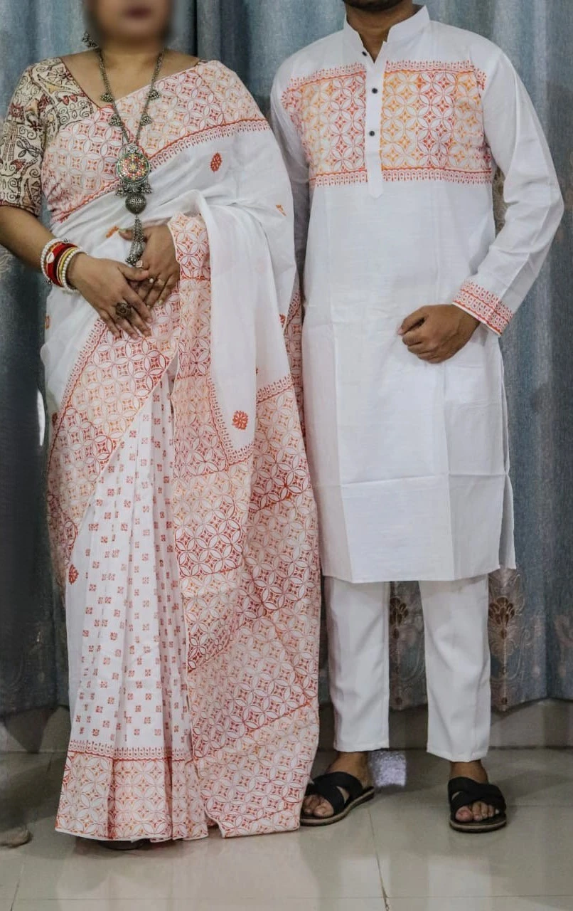 Sharee Panjabi Couple Set