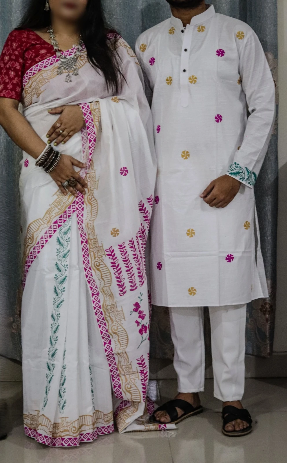 Sharee Panjabi Couple Set