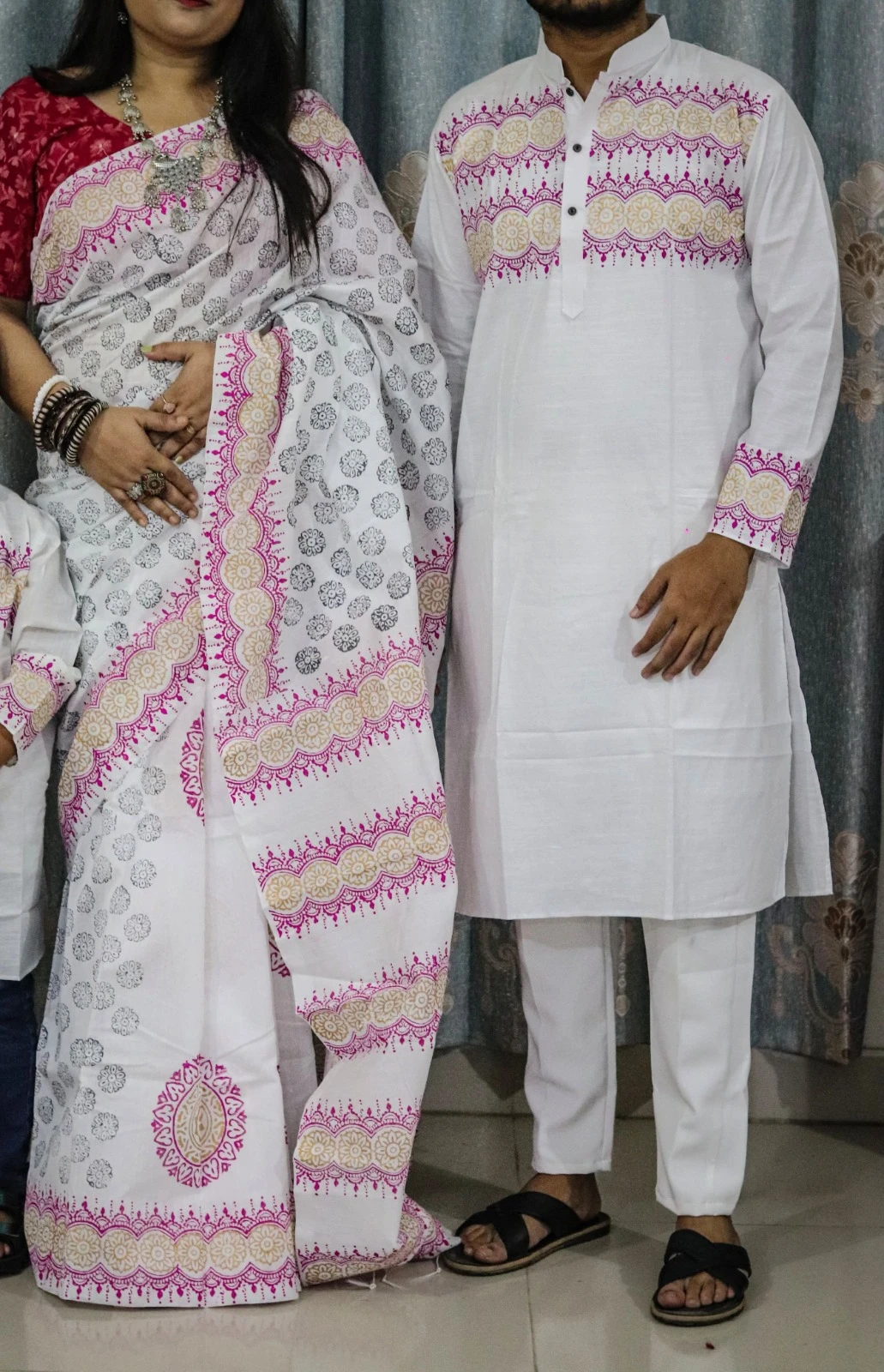 Sharee Panjabi Couple Set