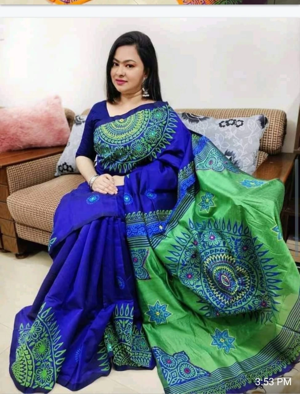 Dhupiyan Silk Saree