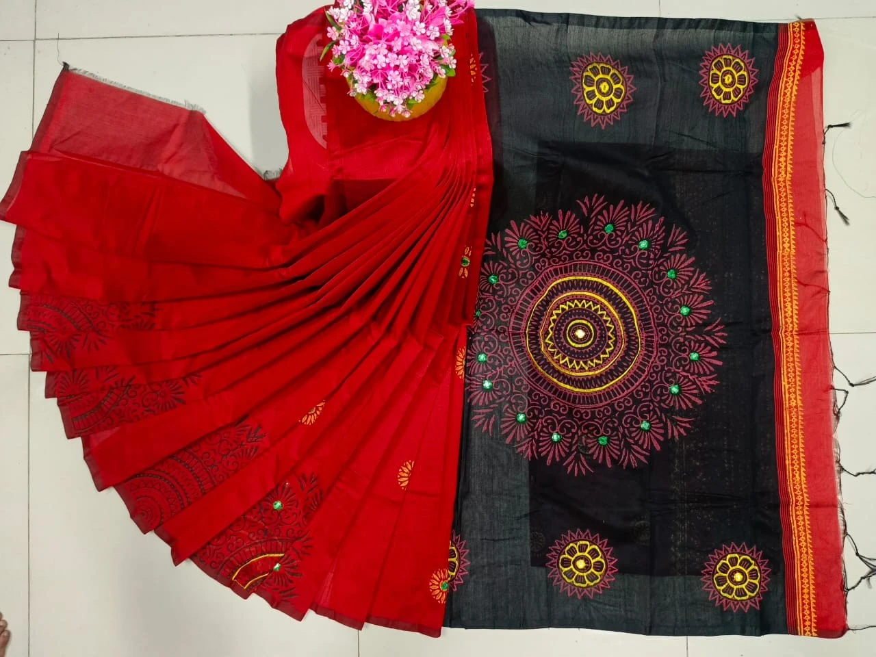 Dhupiyan Silk Saree