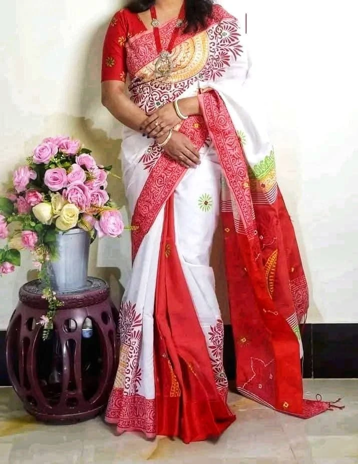 Dhupiyan Silk Saree